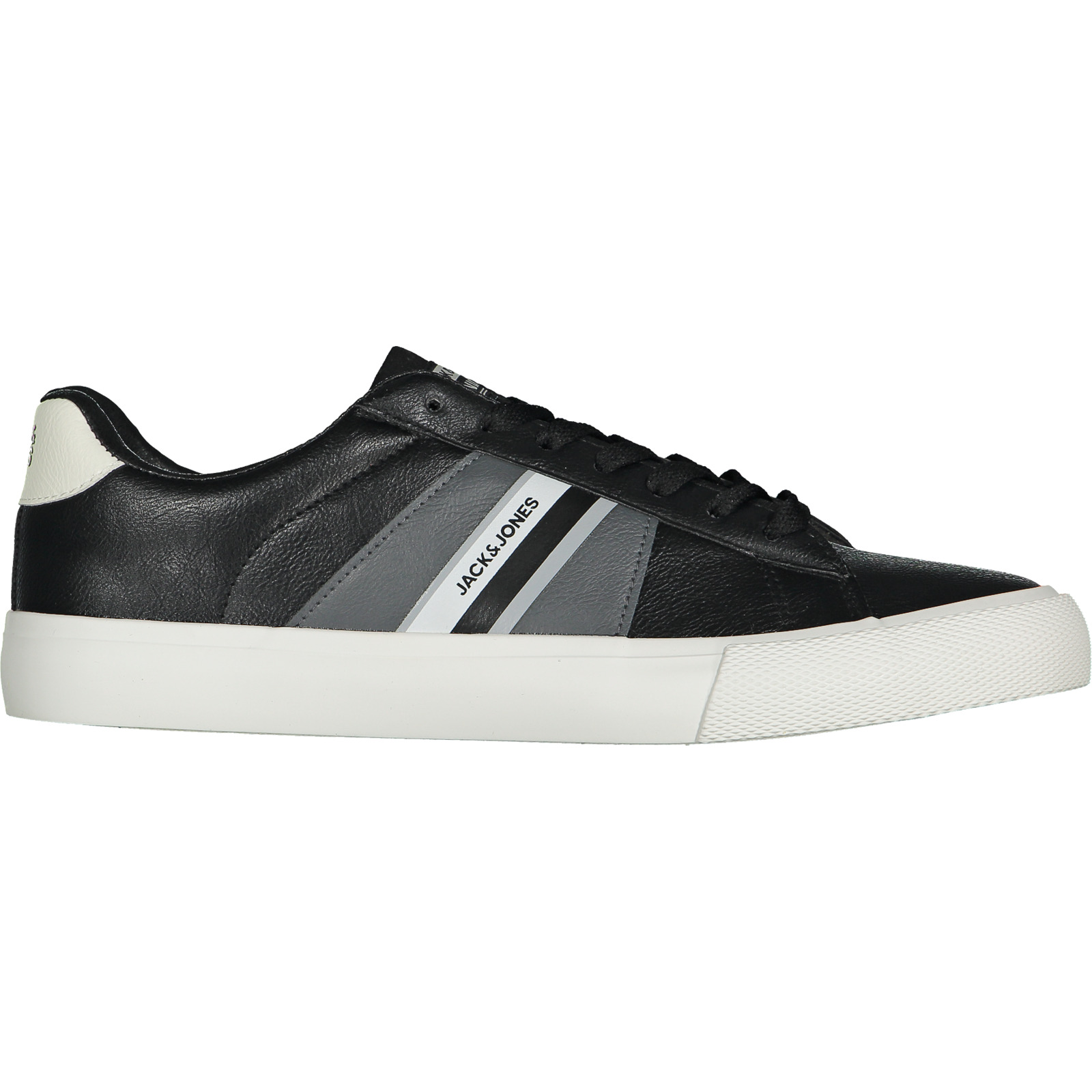 Jack & Jones Herren-Sneaker Cannon Pu schwarz, 42