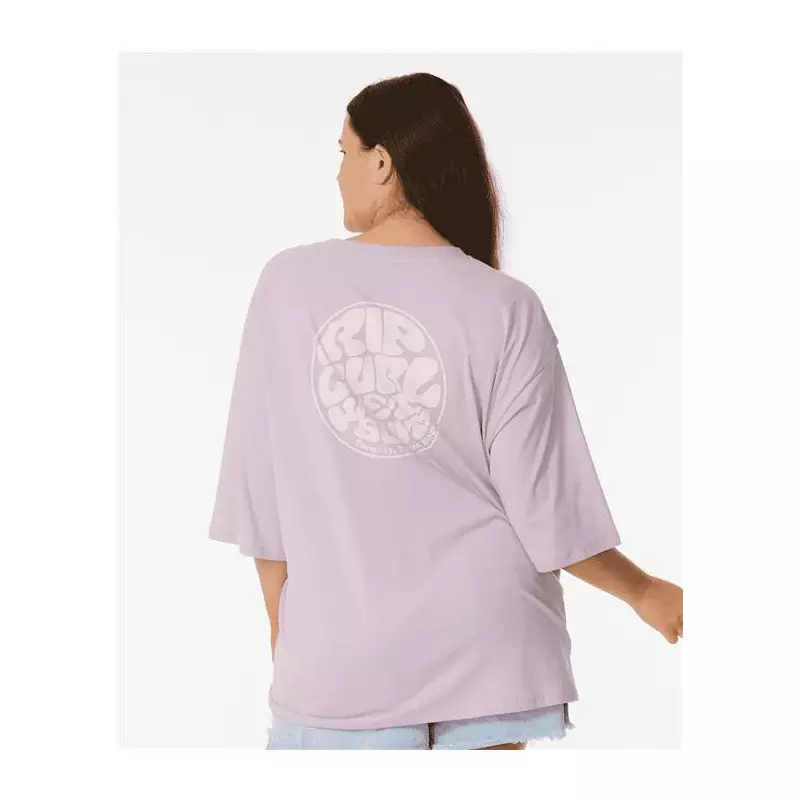 Teeshirt femme RIPCURL Icons Of Surf Heritage Tee 2 Lilac