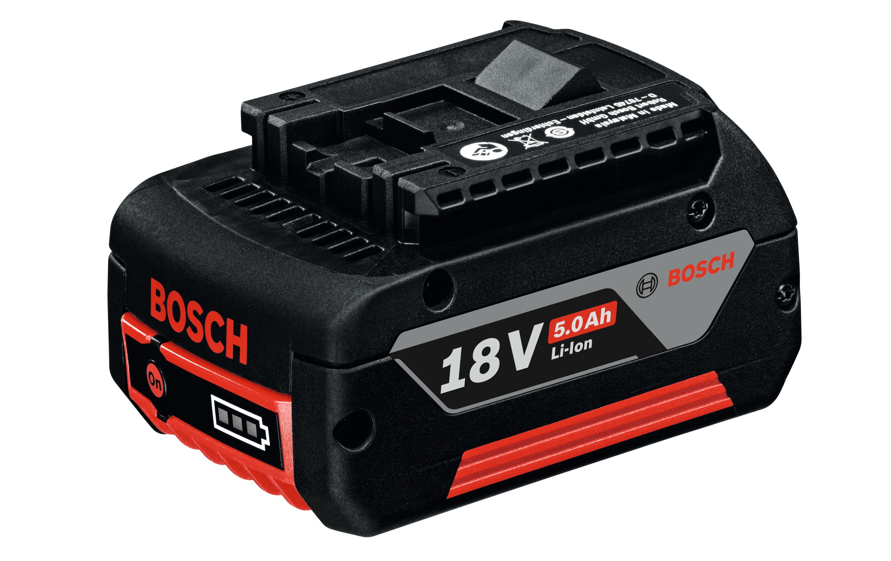 Akku Li-Ion 18 V 5.0 Ah Heavy Duty (HD), GBA M-C18 V-Einschubakkupack Heavy Duty (HD)