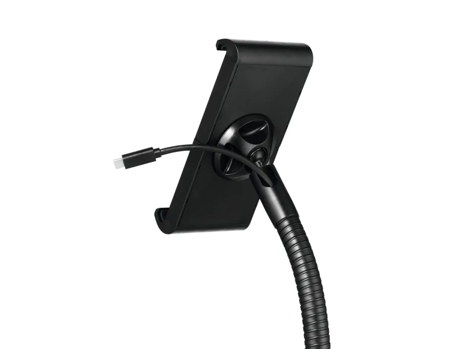 Durable Tought Floor, Stativ til tablet, Sort, Metal, Plast, 17,8 cm (7