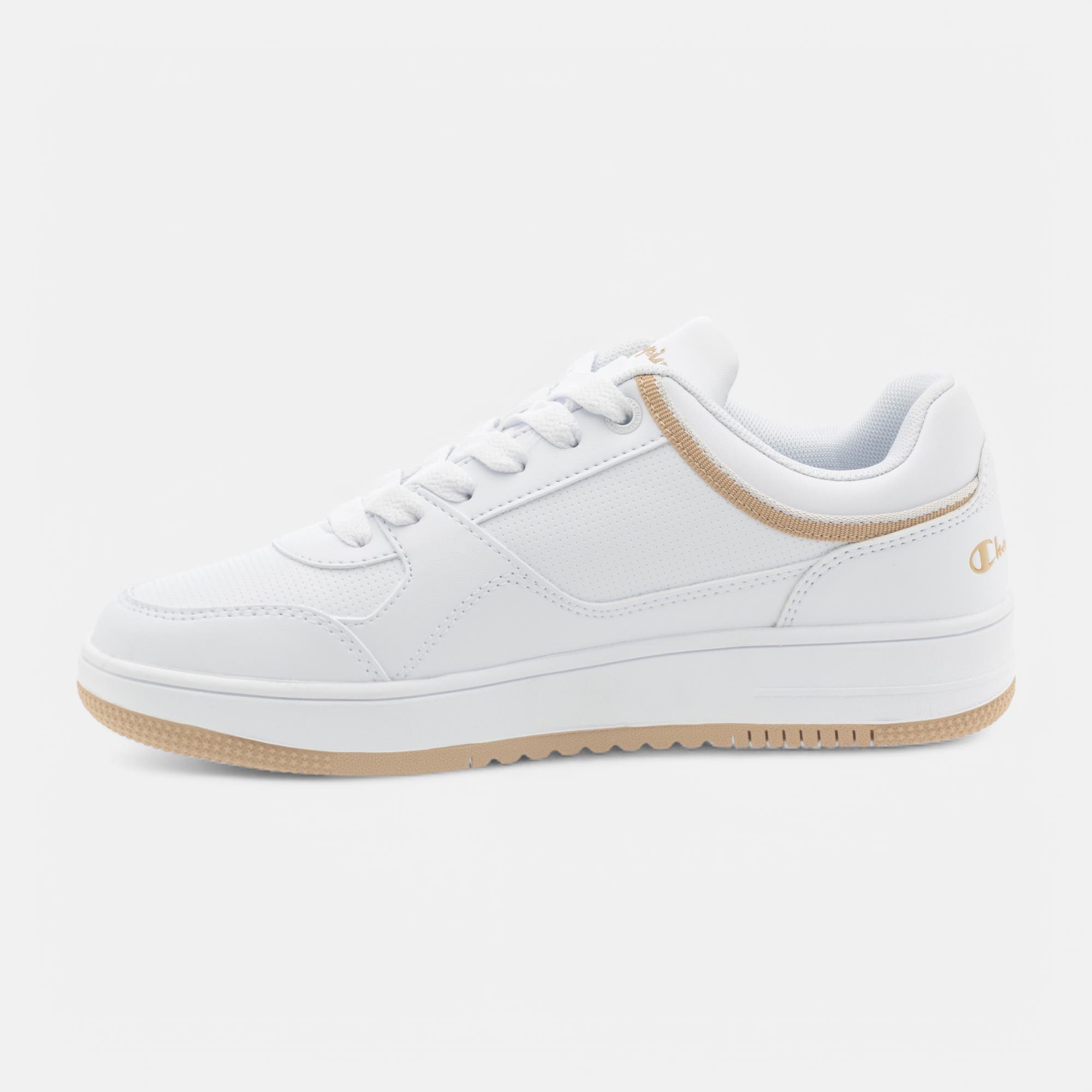 Sneakers Femme blanc/or