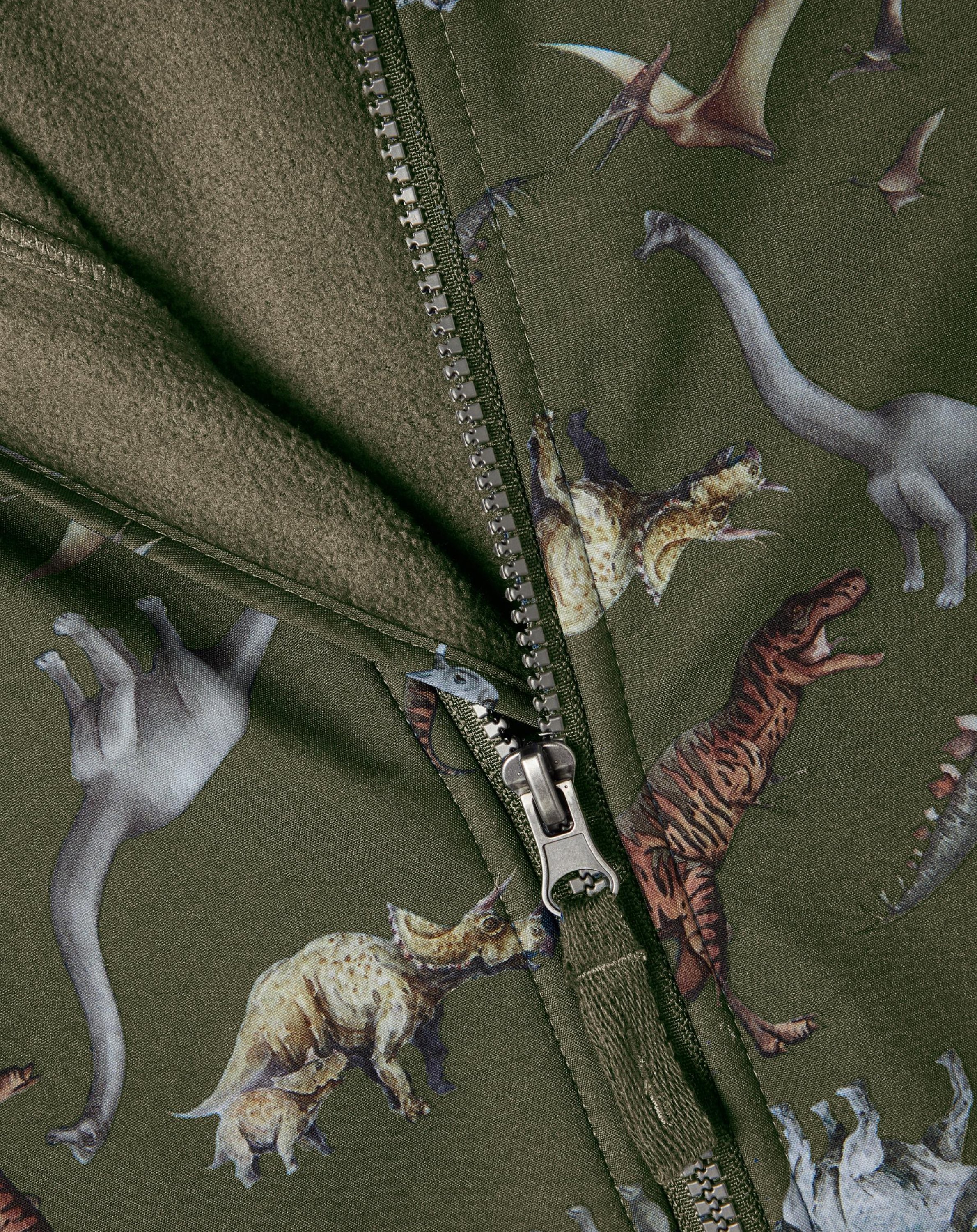 Softshell Jacke NMMALFA DINOS in olive night