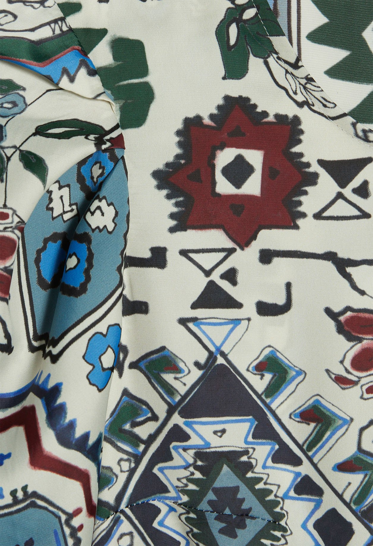 Robe &agrave; motifs