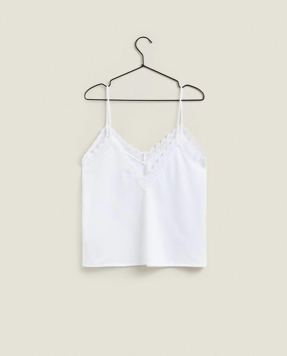 BLUSA COM DETALHES EM RENDA