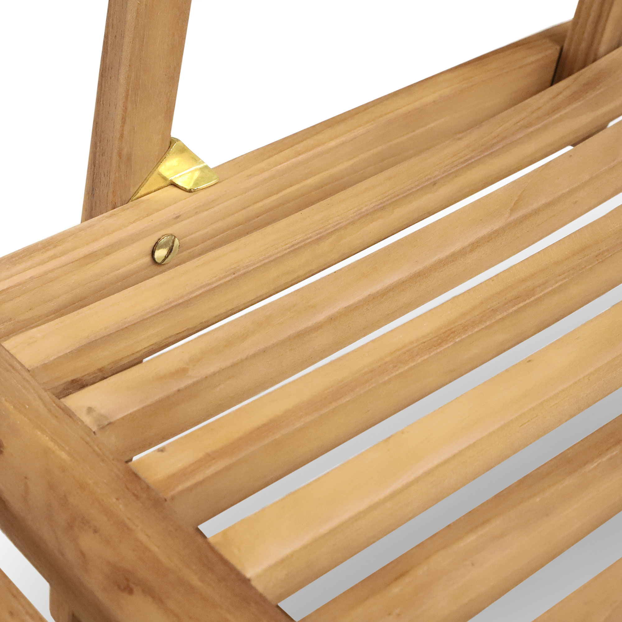 Deckchair aus Teak, natur, L 155 cm, B 66 cm, H 100 cm günstig bestellen