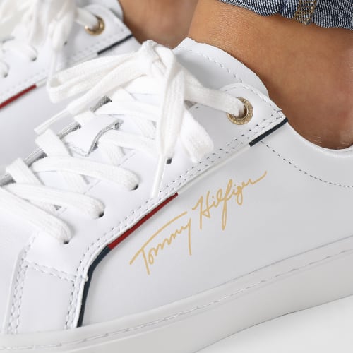 Baskets Femme Signature Sneaker 6322 White