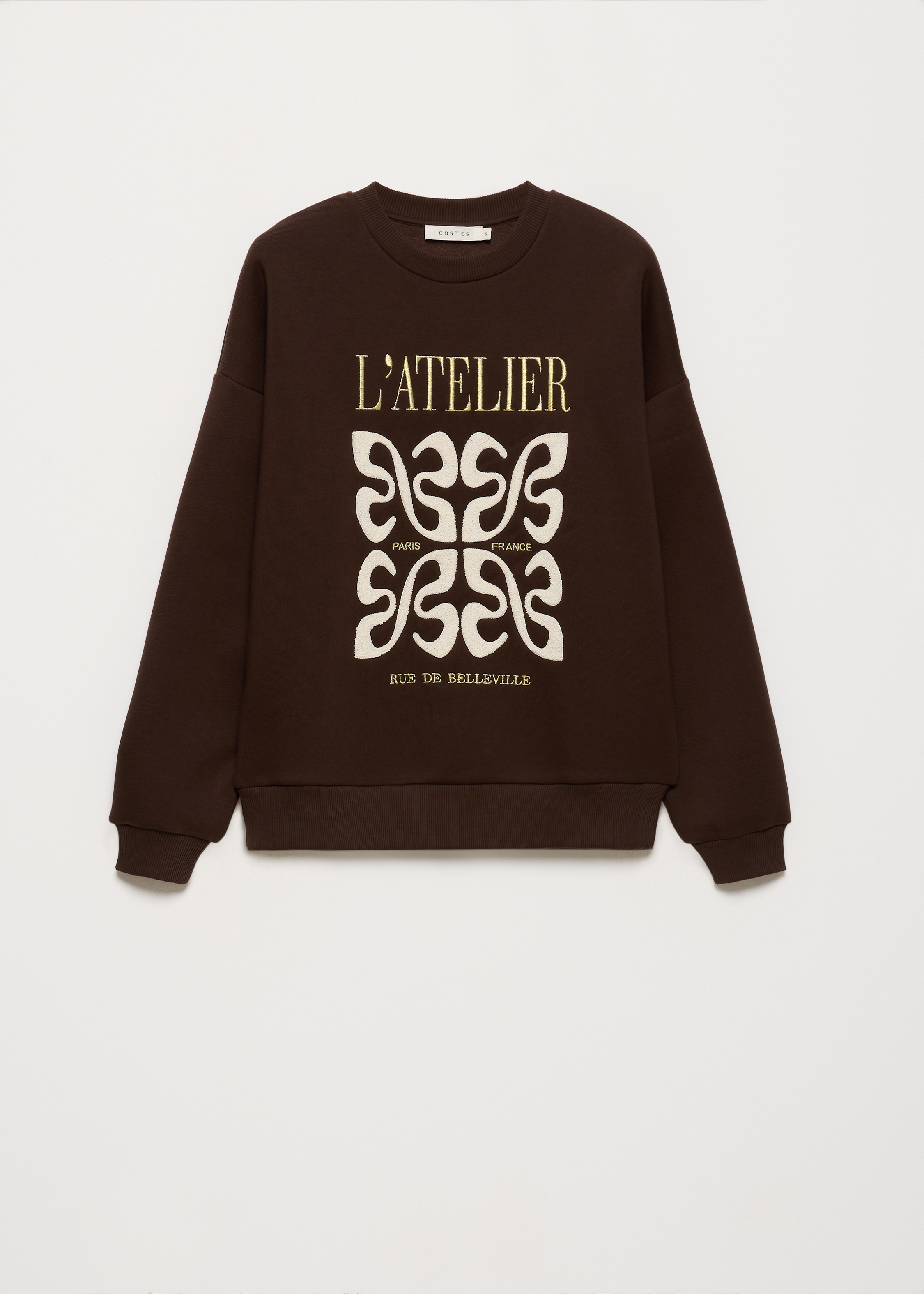 Sweater met borduurwerk