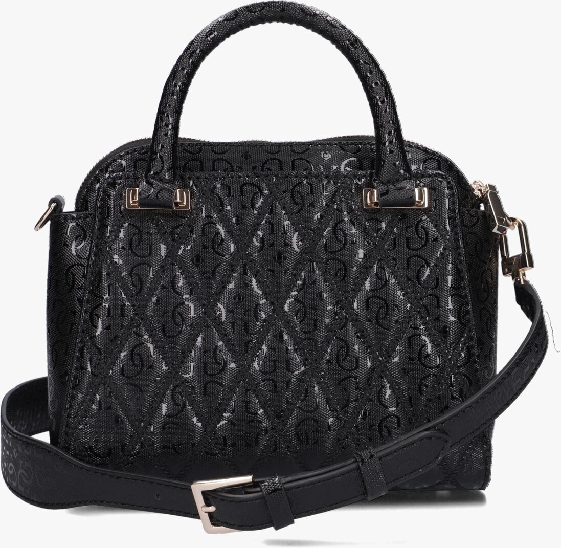 GUESS zwarte guess schoudertas adi small satchel