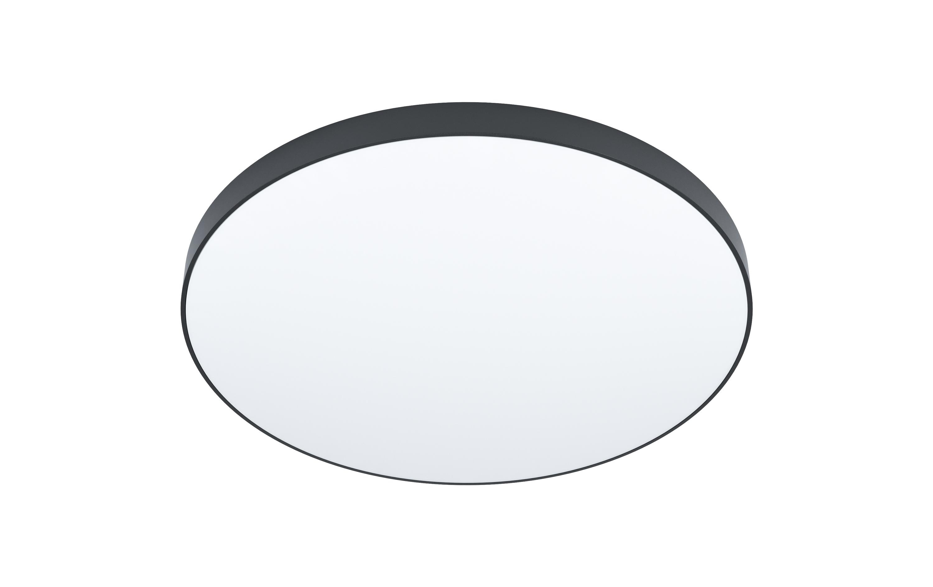Deckenleuchte ZUBIETA-A 1x 36 W, Schwarz/Weiss<br>Leuchte mit variabler Farbtemperatur, steuerbar per Fernbedienung
