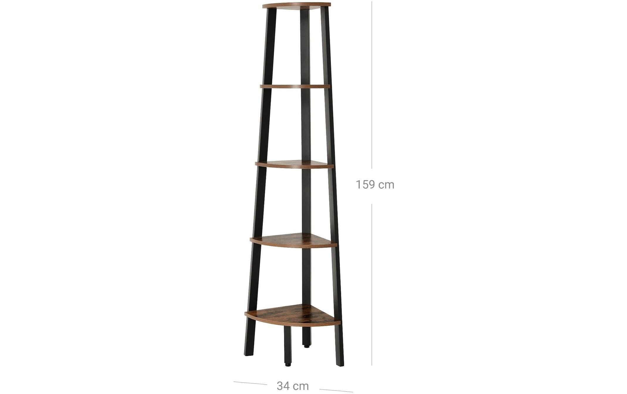 VASAGLE Eckregal »Holz«