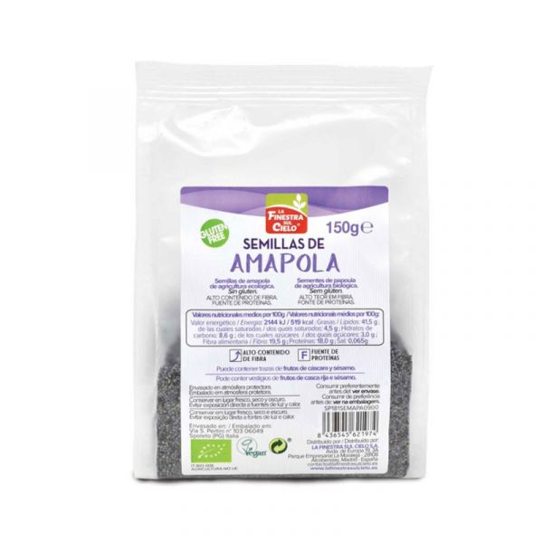 La Finestra Sementes de Papoula de 150g