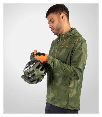 Veste Coupe-Vent Endura Hummvee Camo Vert