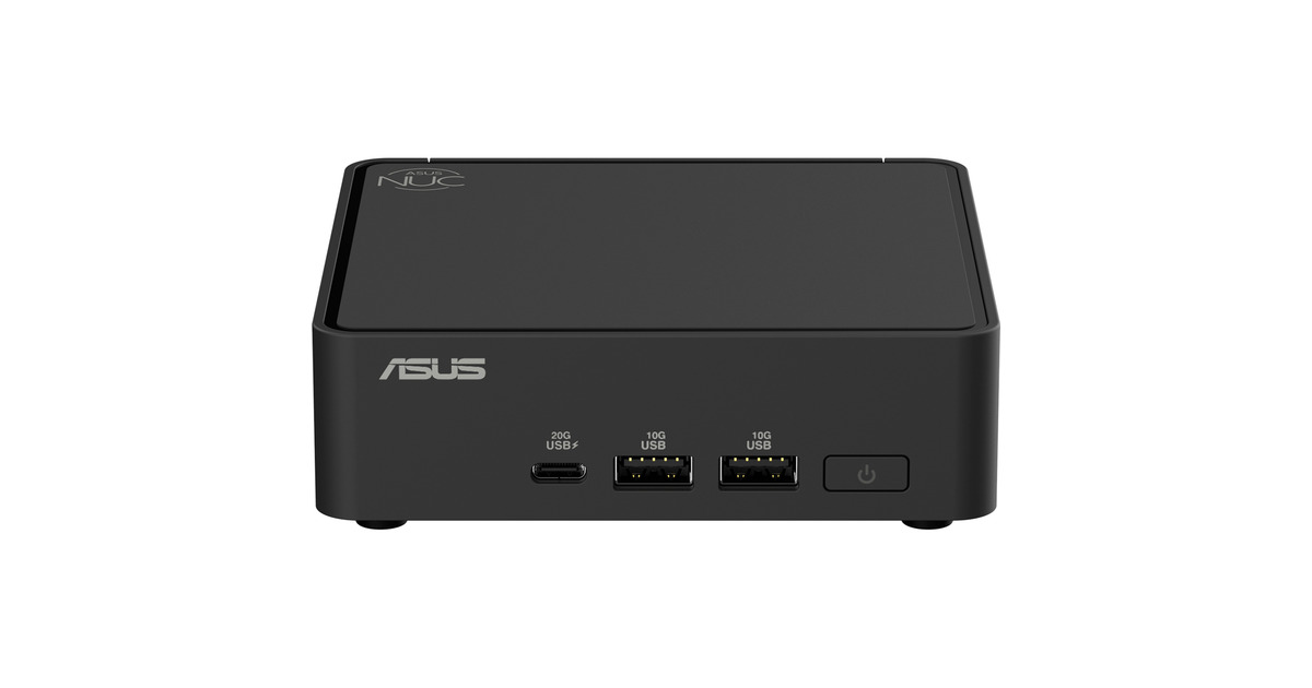 ASUSNUC 15 Pro Slim Kit RNUC15CRKC700002 barebone  (Zwart | Core 7 240H | Intel Graphics)