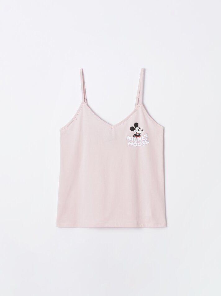 Conjunto de pijama Mickey Mouse ©DS - Rosa Lilás