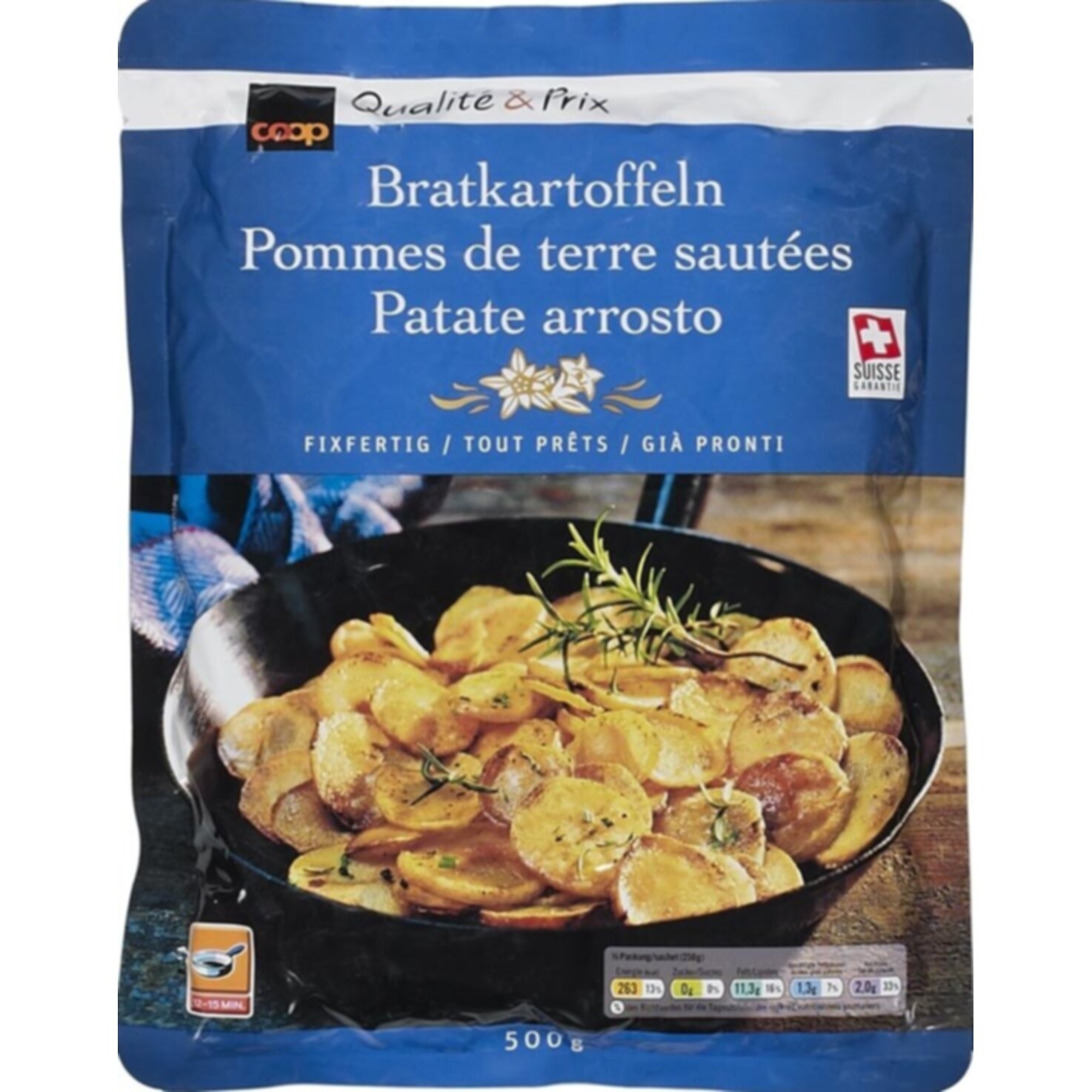 Bratkartoffeln fixfertig