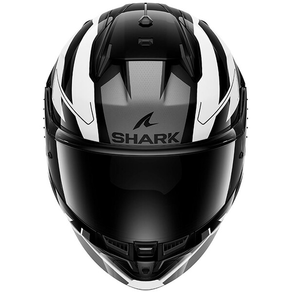 Shark - Casque D-Skwal 3 Sizler Gris brillant / Blanc / Noir