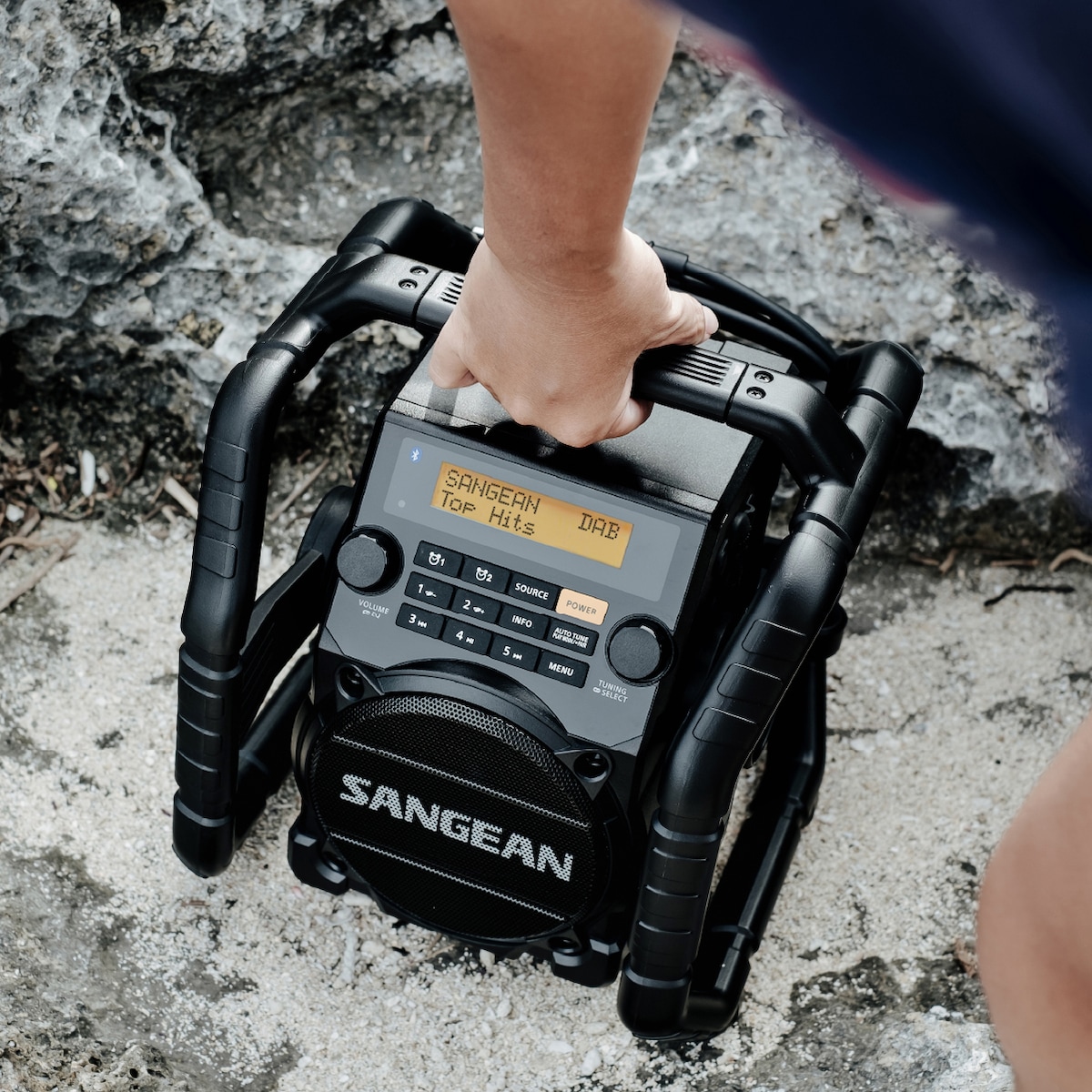 Sangean U5 DBT digitalradio (sort)