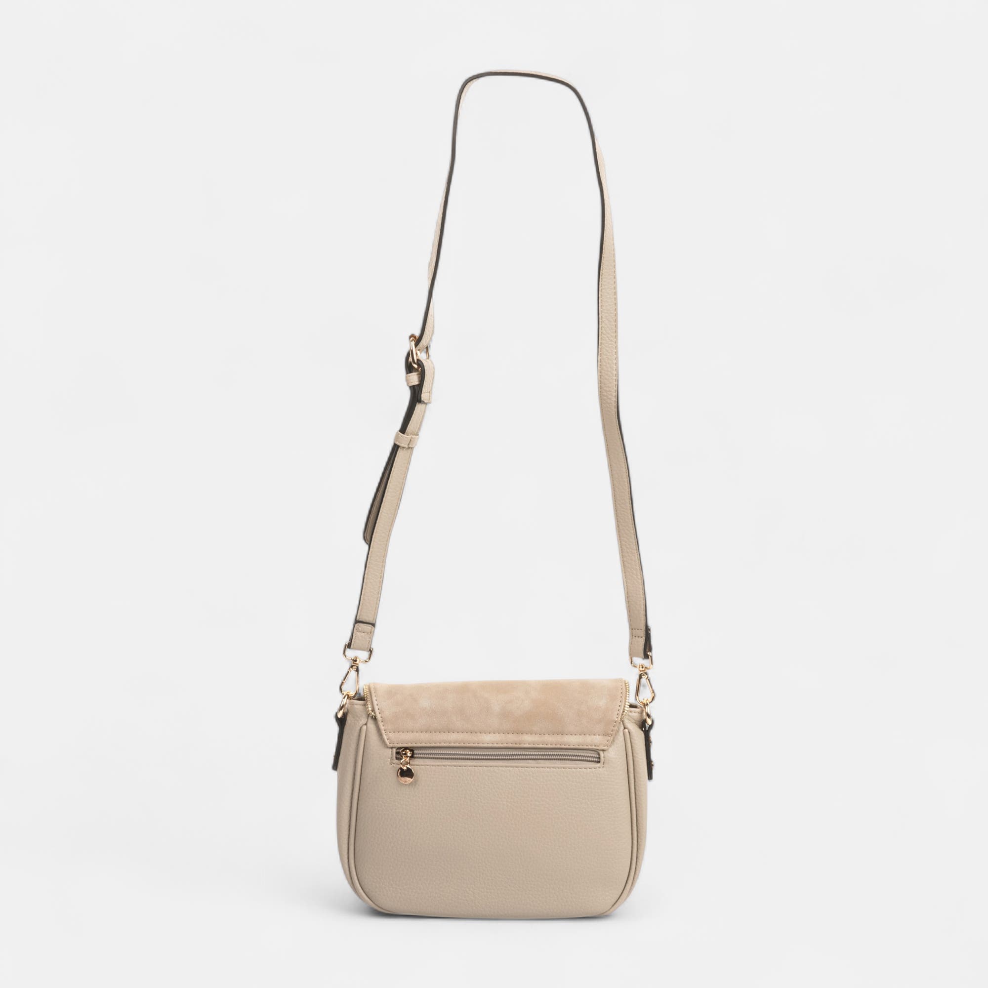 Sac bandoulière beige