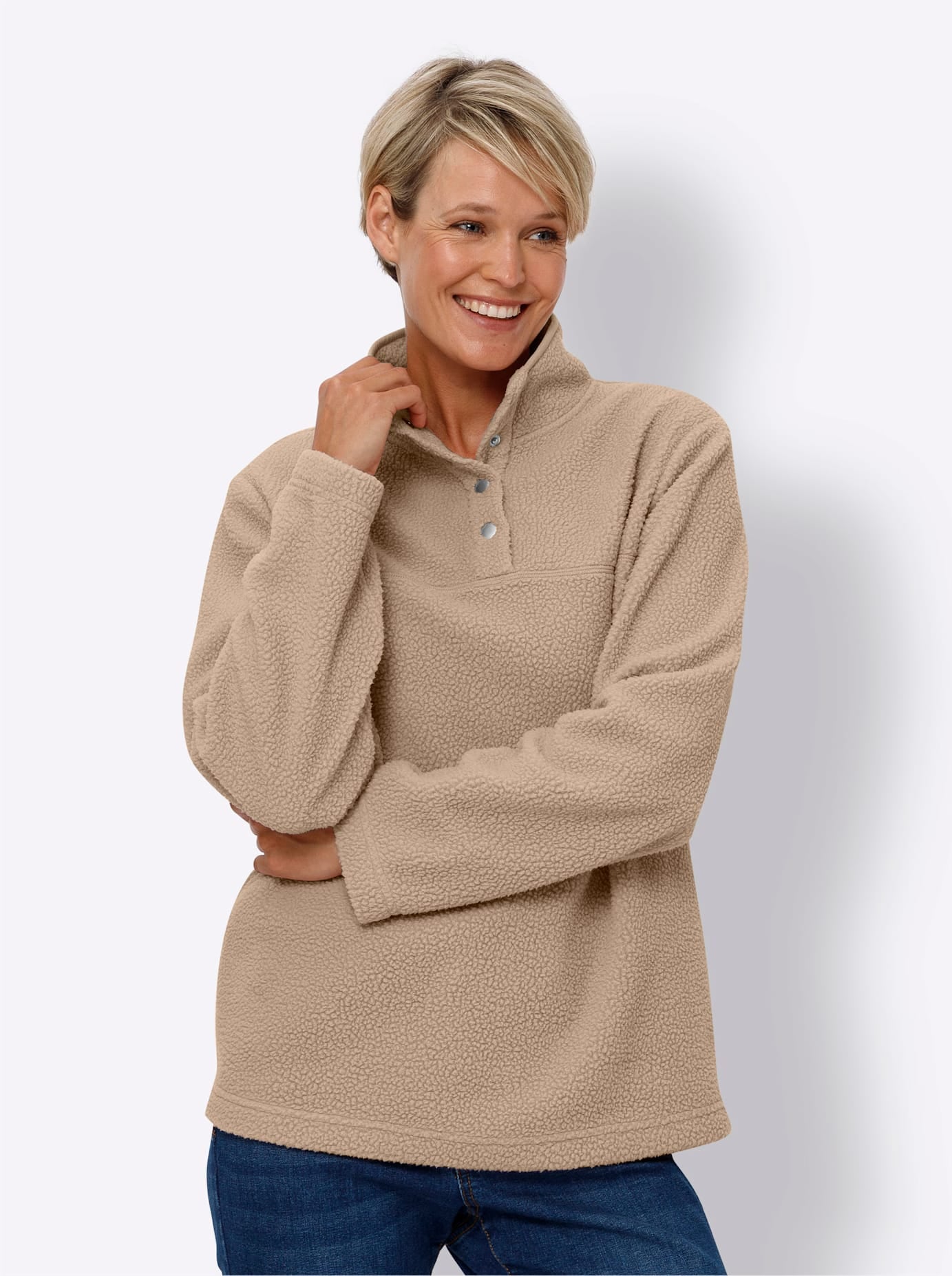 Classic Basics Fleeceshirt »Fleece-Shirt«, 1 Stk.
