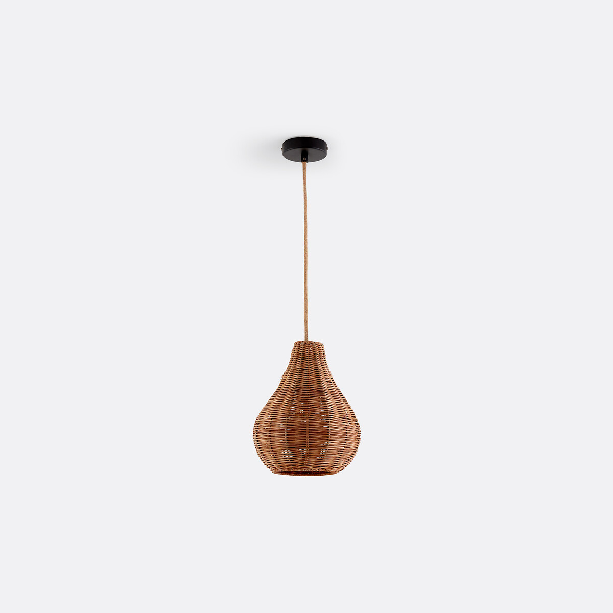 LA REDOUTE INTERIEURS<br>Luminária pendente em rattan Ø22 cm, Isao