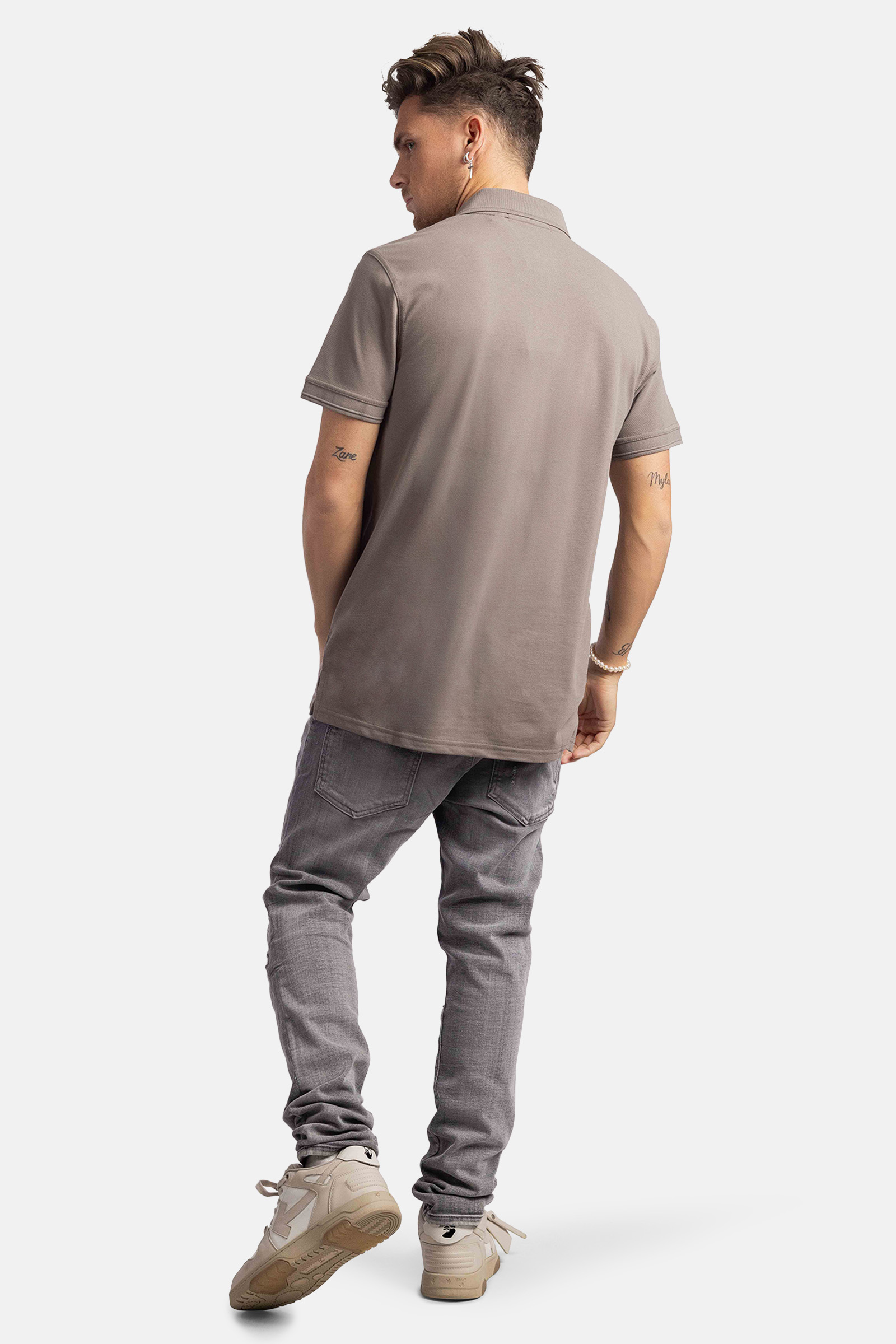 Aspact Royal Polo Heren Grijs