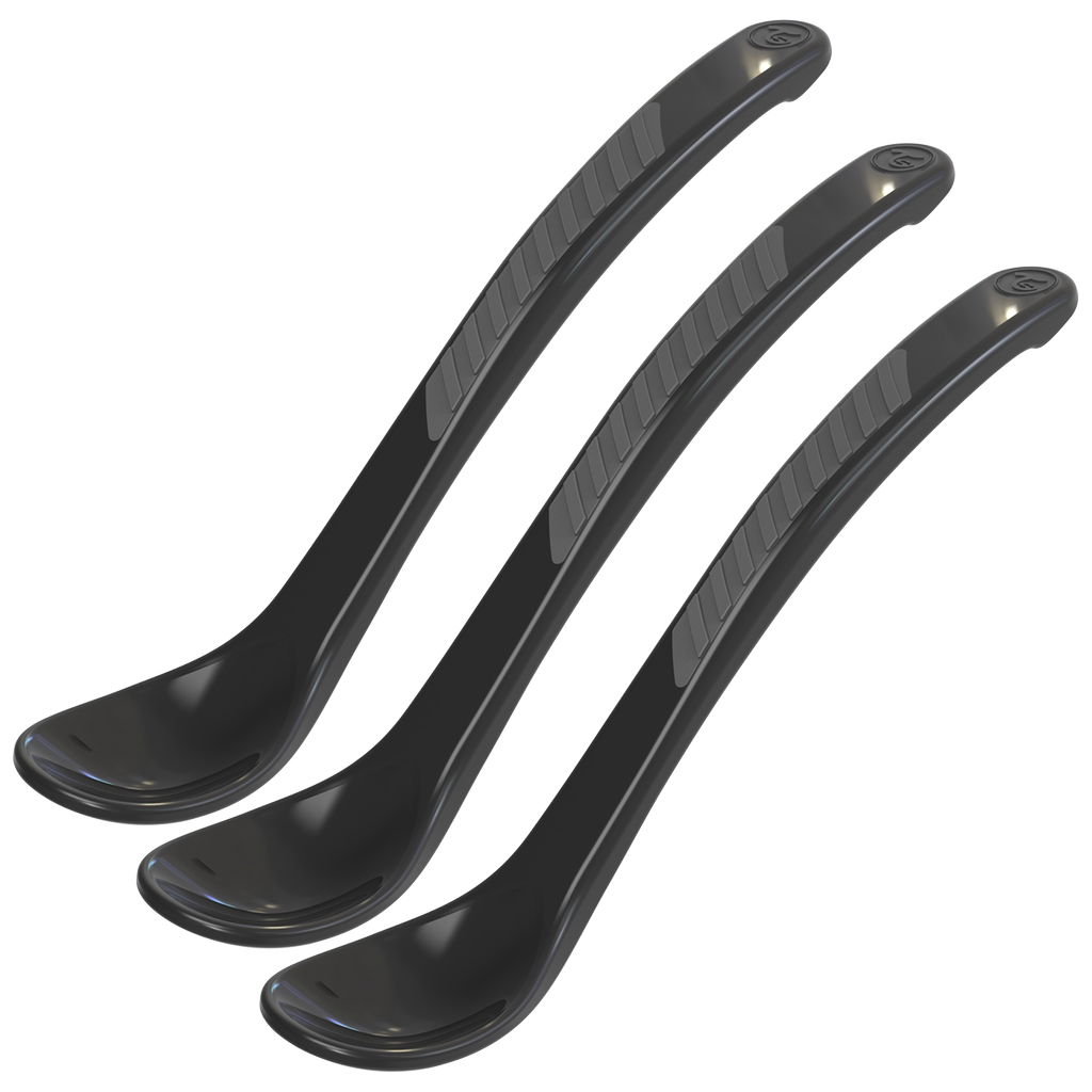 TwistshakeTwistshake   Löffel Feeding 3er Set black