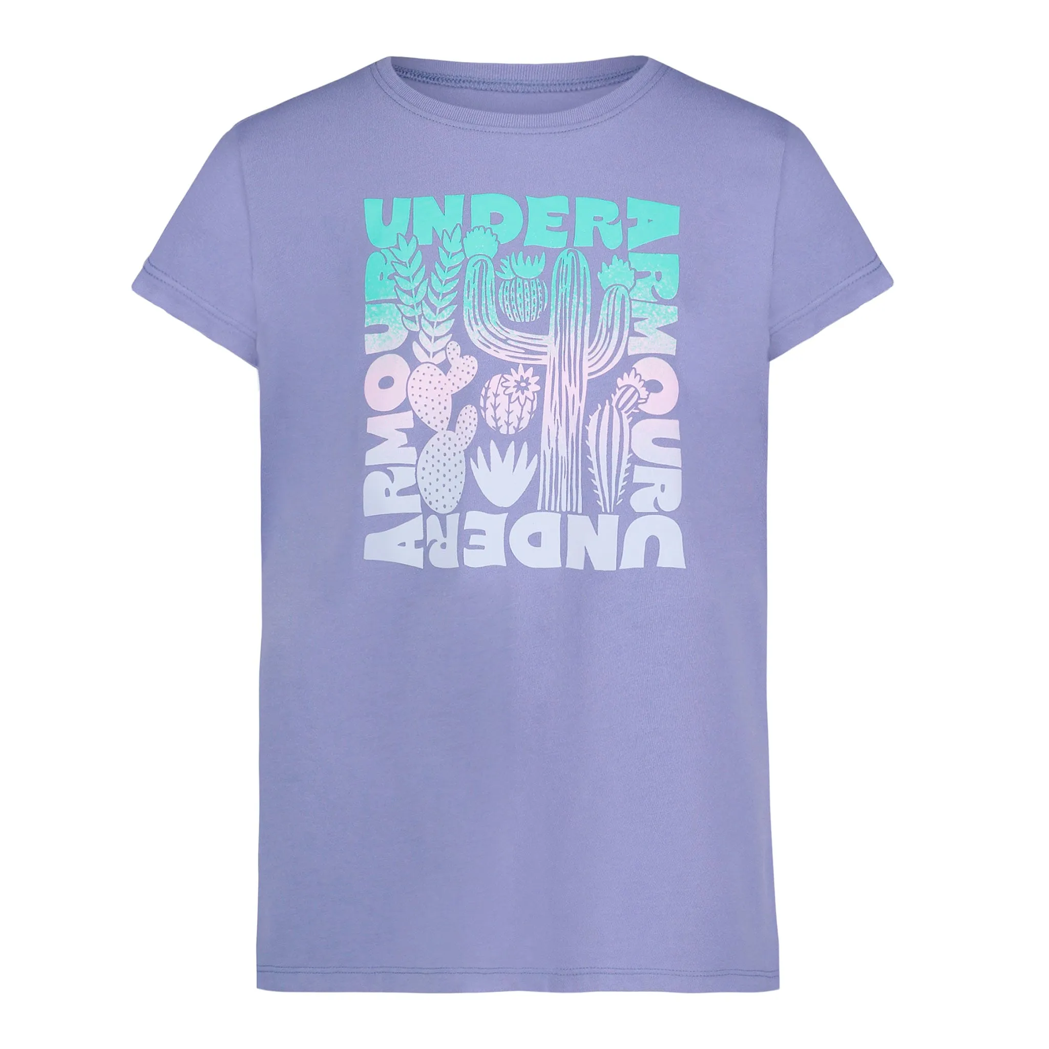 Under Armour T-Shirt Cacti Logo Gradient 8-16ans