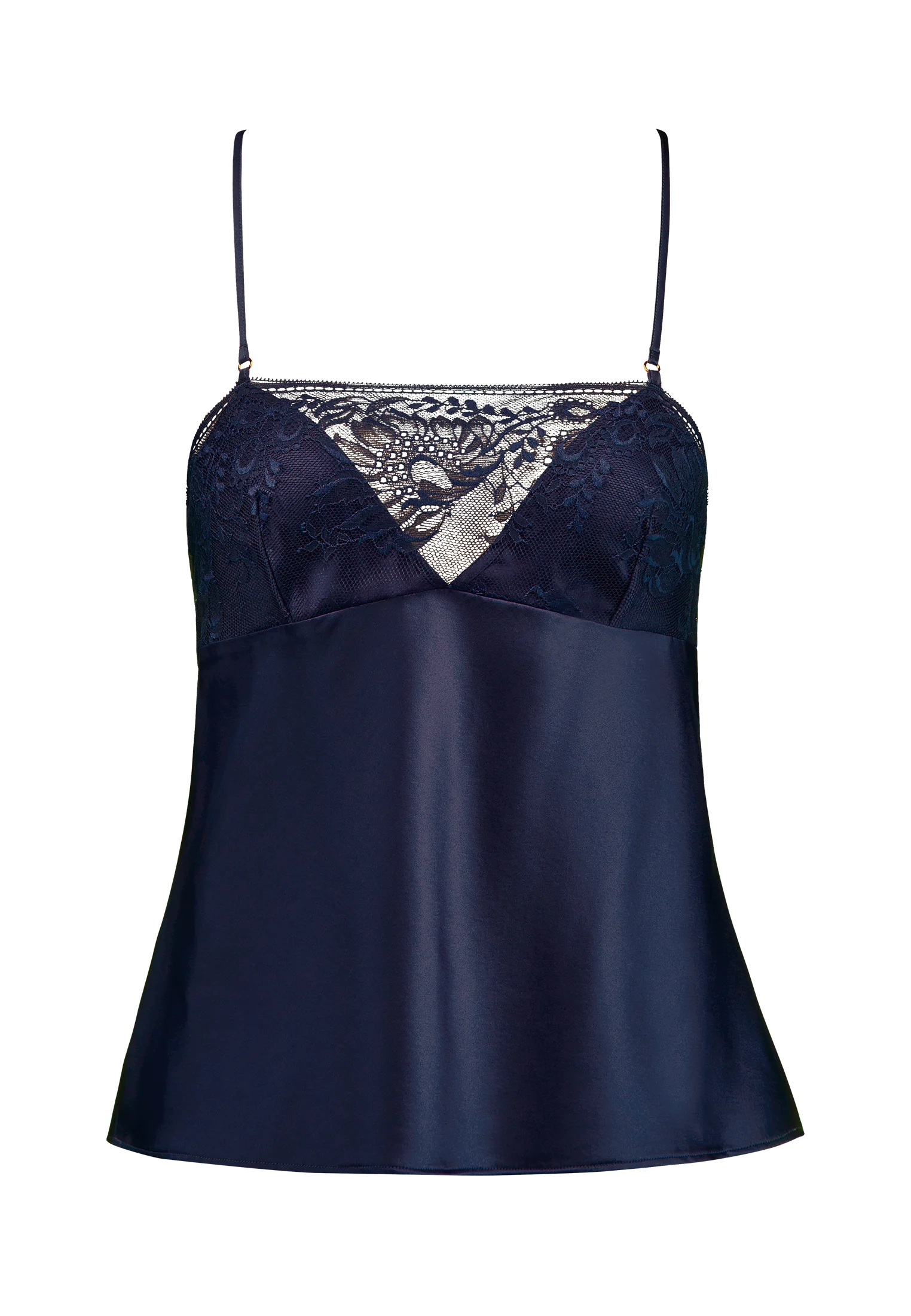 MIDNIGHT WHISPER - Top à fines bretelles | Bleu