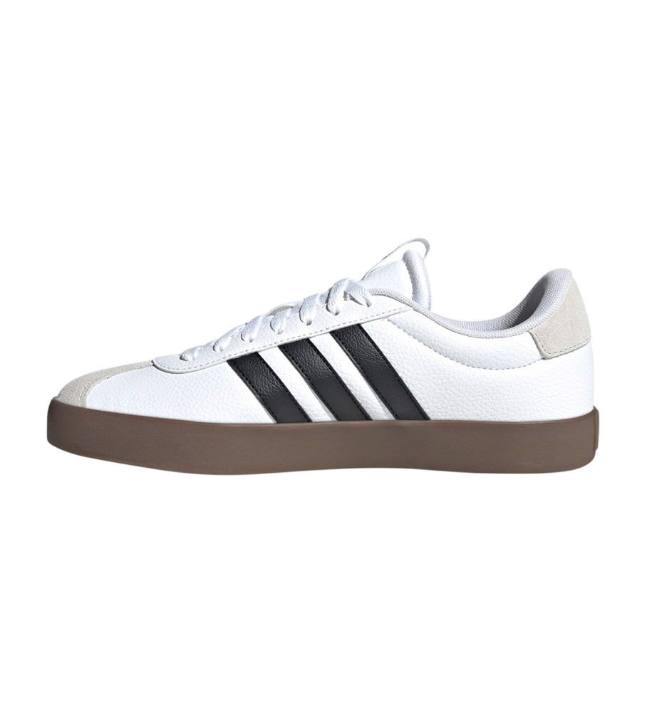 Tênis adidas Vl Court 3.0 de couro branco