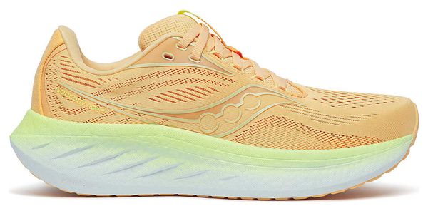 Chaussures Running Saucony Ride 18 Orange/Jaune Femme