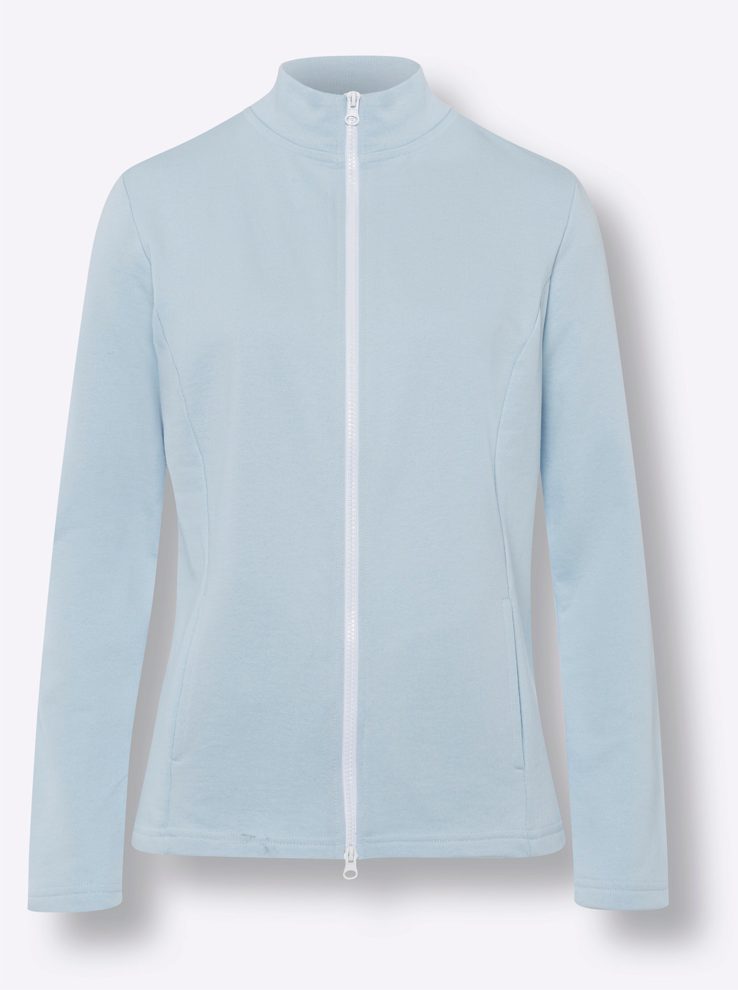 heine Shirtjacke in hellblau