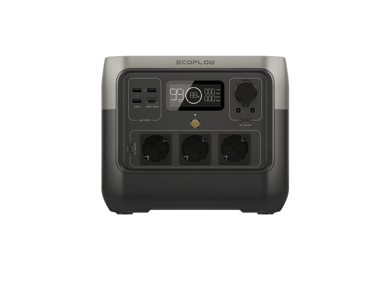 EcoFlow Power Station RIVER 2 Pro 768 Wh Tragbare Power Station mit 230 V AC Steckdose