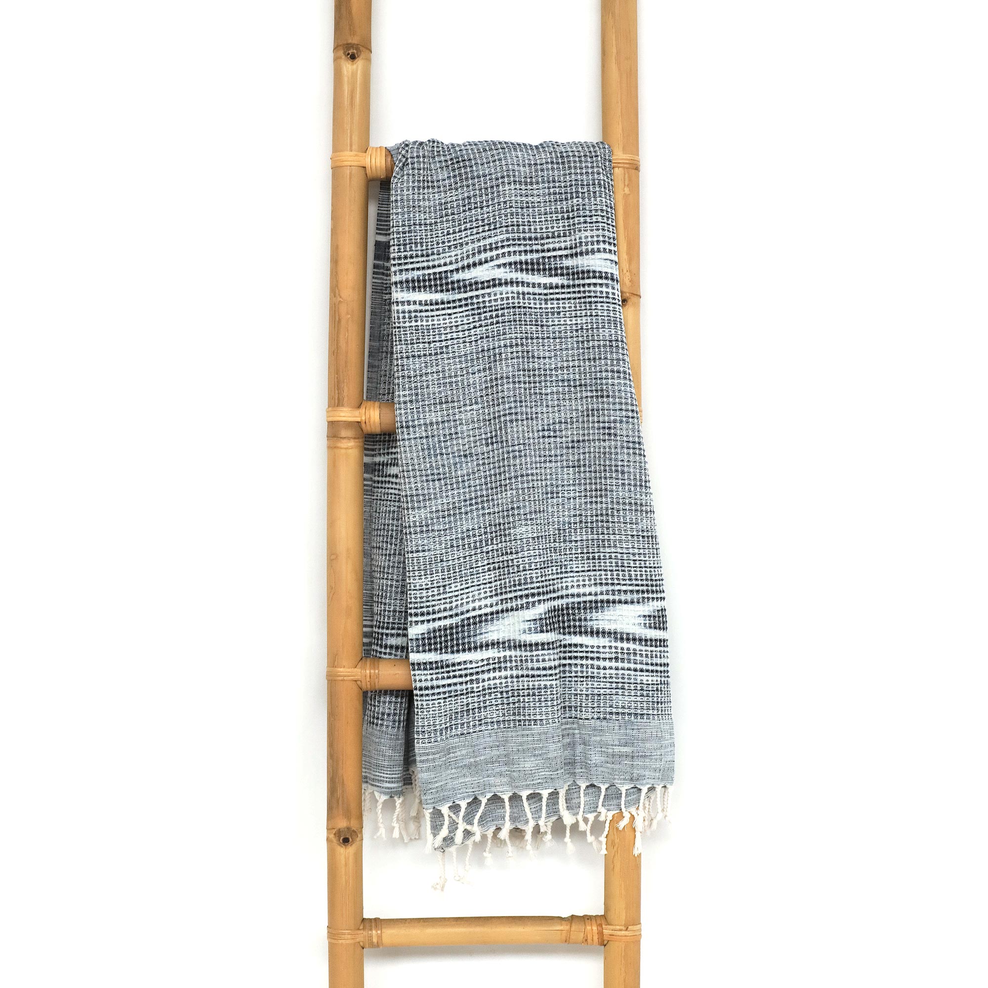 Hamamtuch 'Sihirli', blau, L 190 cm, B 90 cm von fischer's lagerhaus