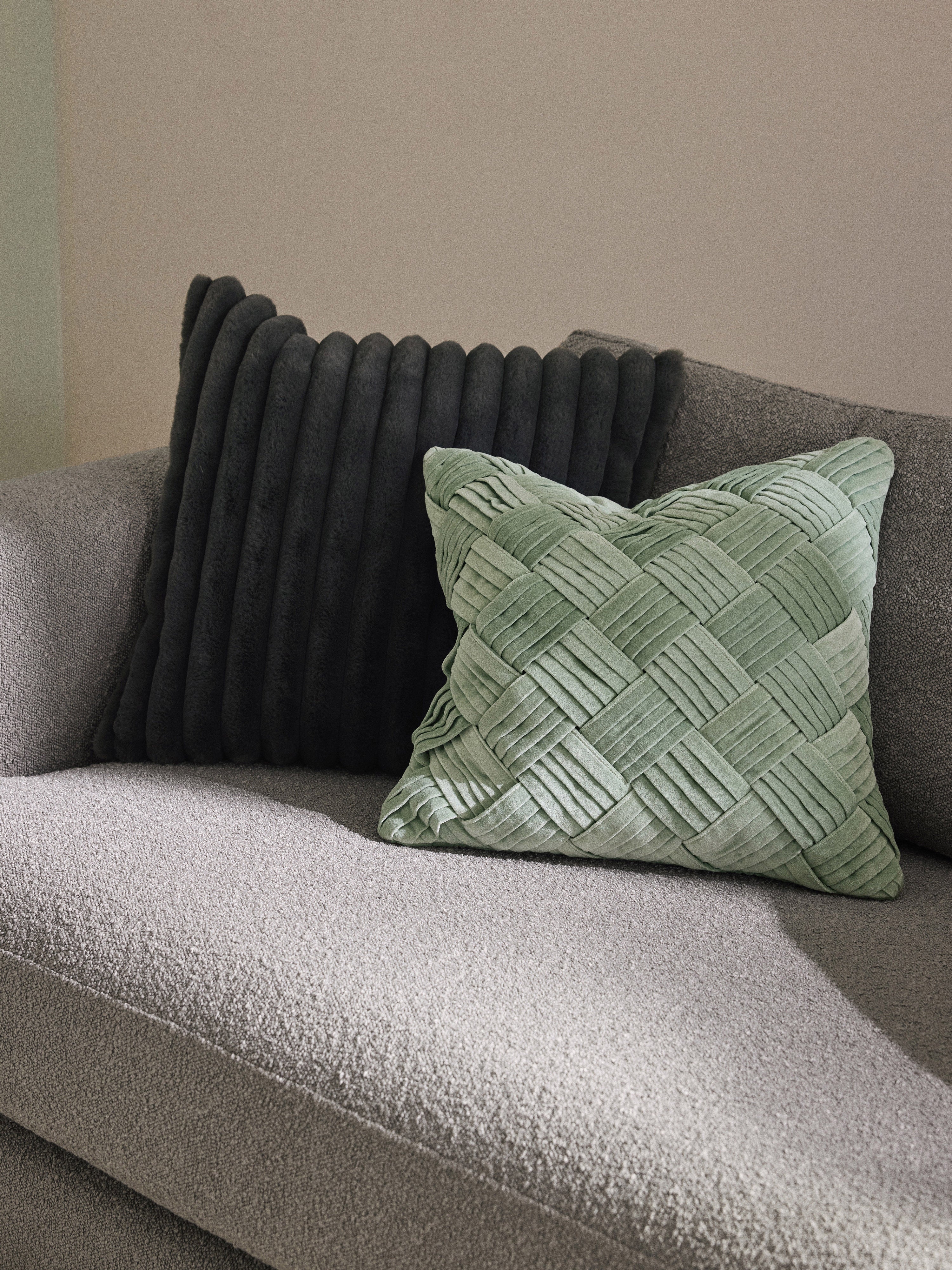 Kussenhoes van imitatiebont Lovey