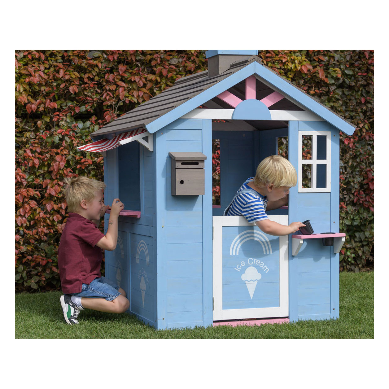 Swingking Houten Speelhuisje Icecream