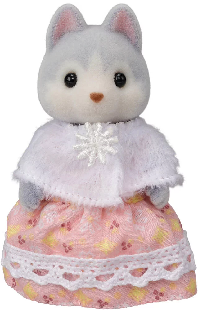 LA FAMILLE HUSKY -SYLVANIAN FAMILLES