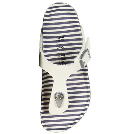 Birkenstock Sandalen - Gizeh - Nautical Stripes White