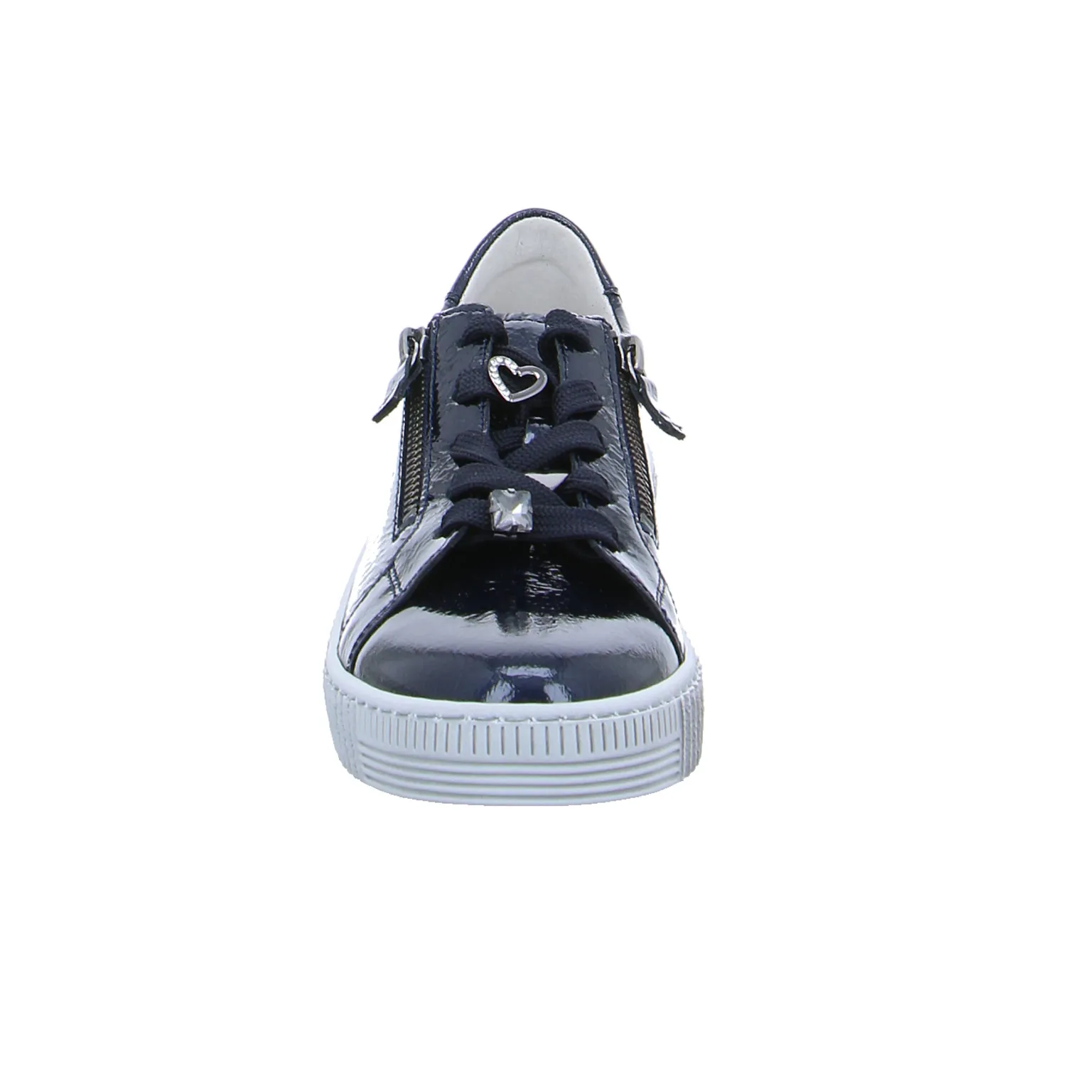 GABOR Sneaker Blau Leder
