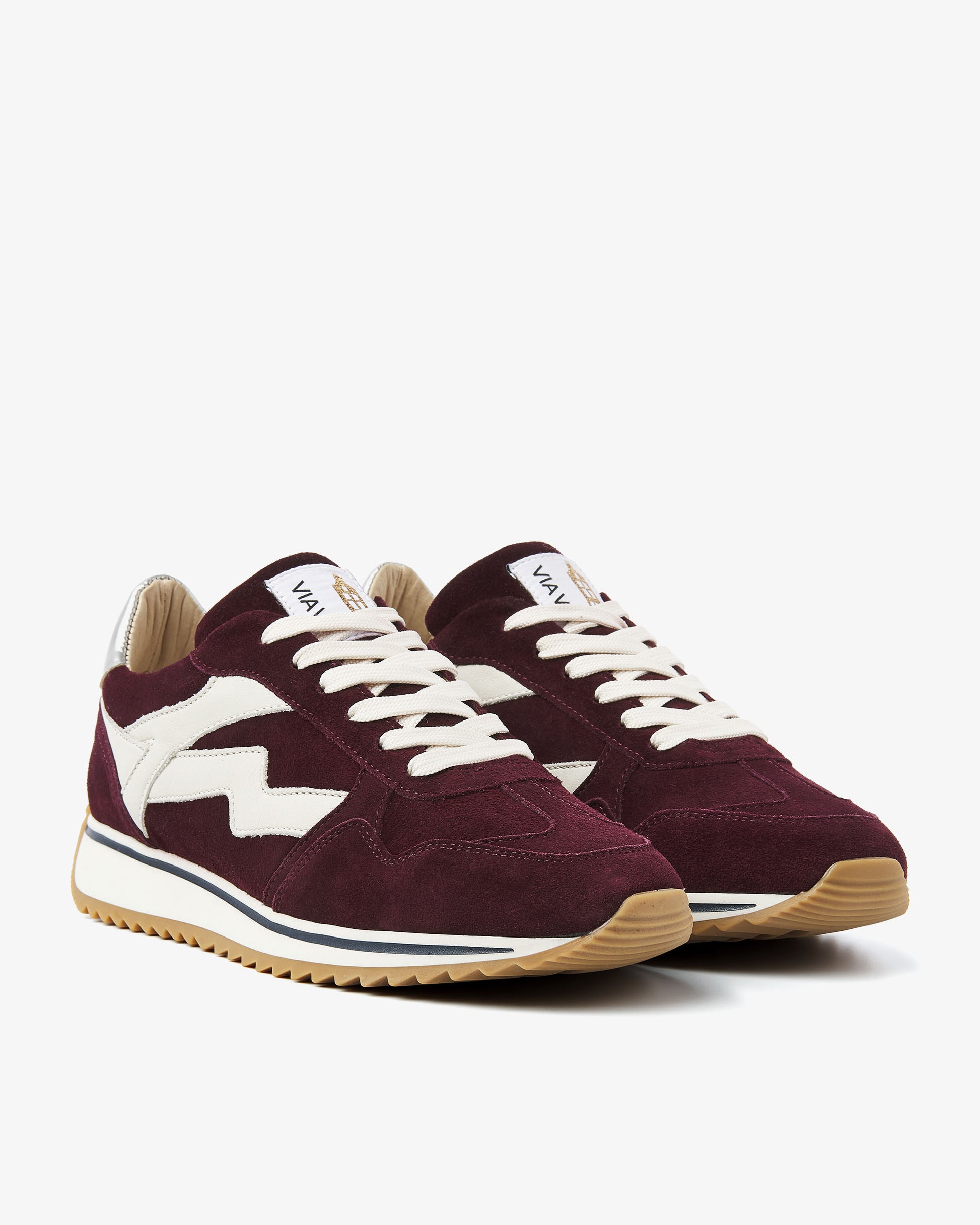 VIA VAI bordeaux dames sneakers Mikki Alex
