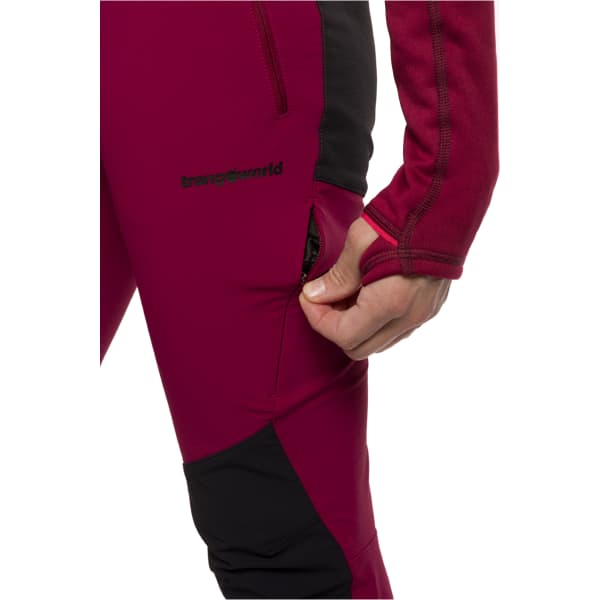 Pantalon alpinisme TRANGOWORLD W DUNAI DR RED BUD/CAVIAR