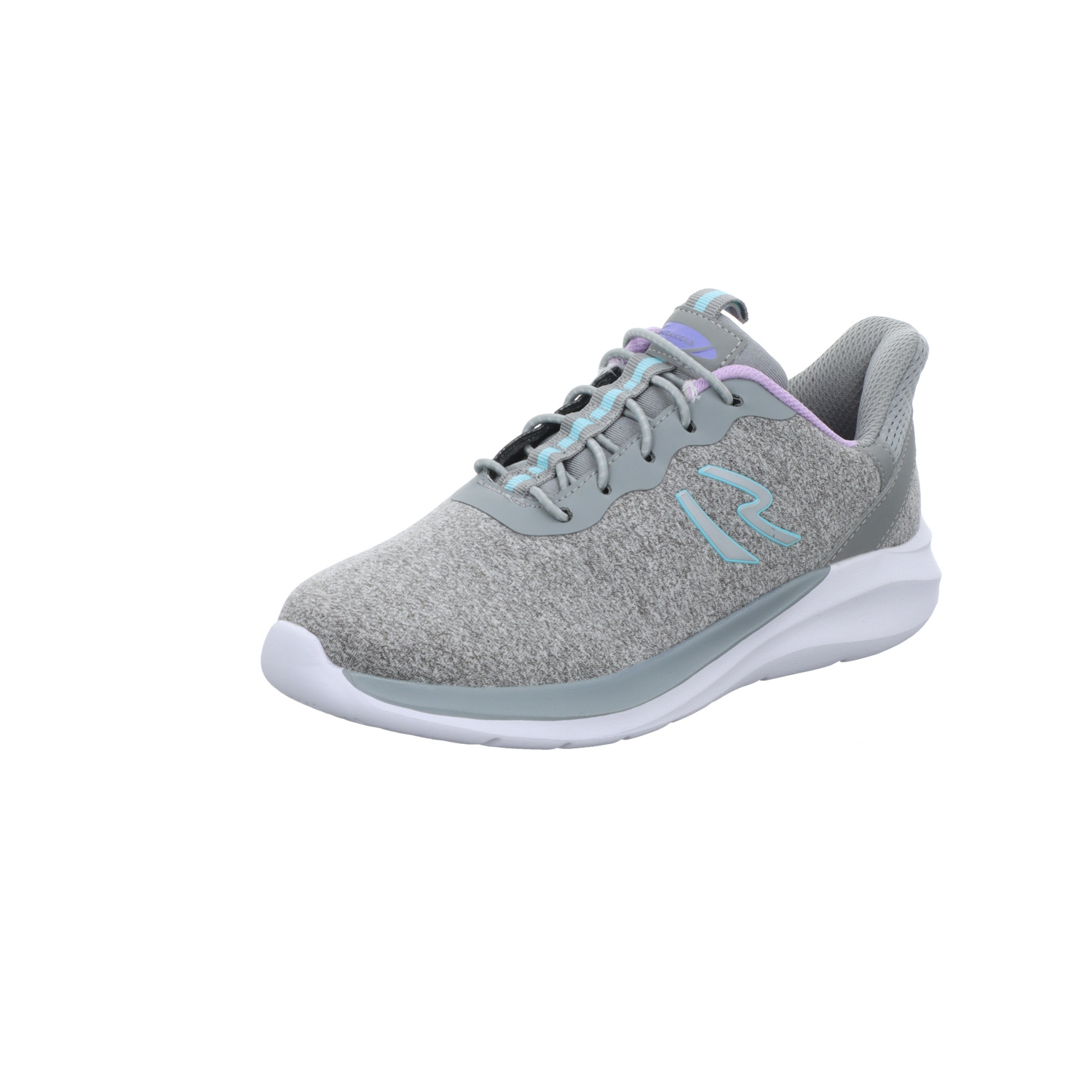 Sneakers Damen-Sneaker-Slipper Grau-Weiß