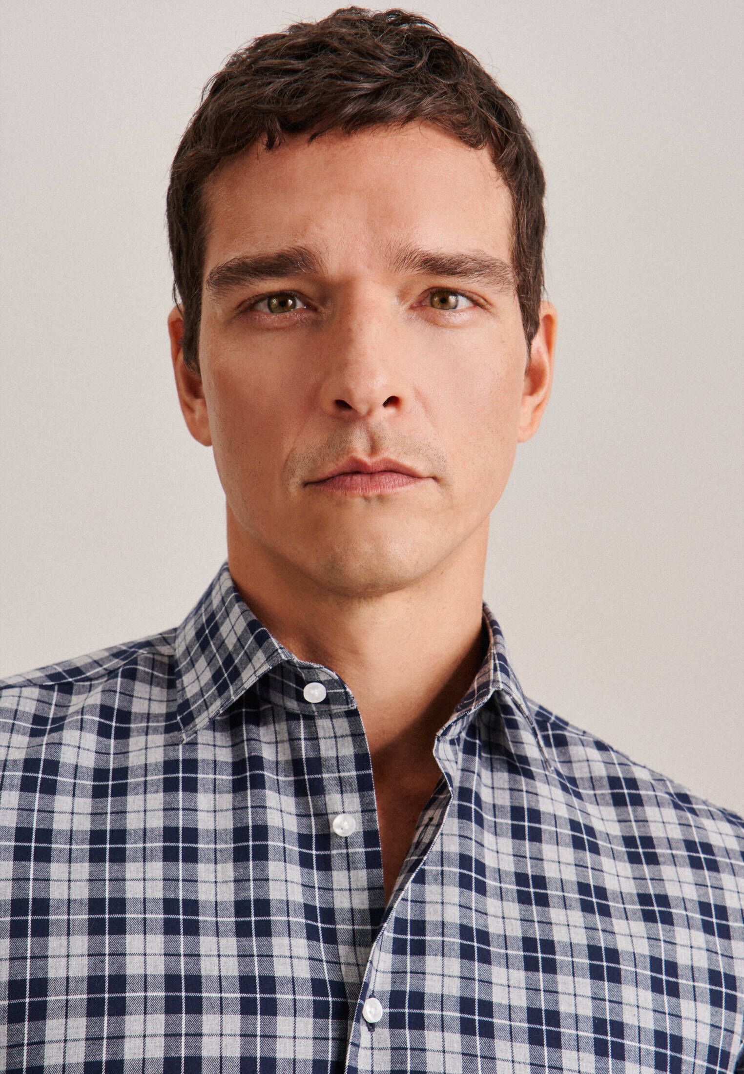 Seidensticker| Herren Flanellhemd Slim