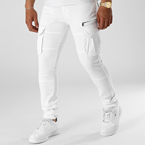 Pantalon Cargo 2070 Blanc