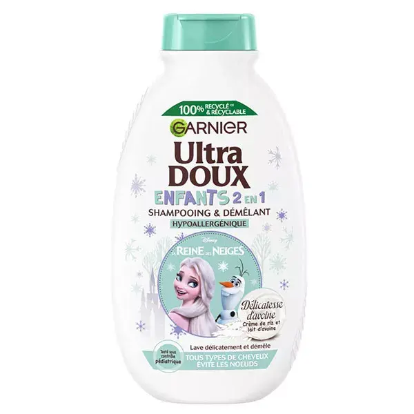 Shampoo desembaraçante Garnier Ultra Doux Disney Delicate para crianças 300ml