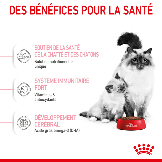 Croquettes chaton de 0 à 4 mois et chatte Mother&Babycat 2kg