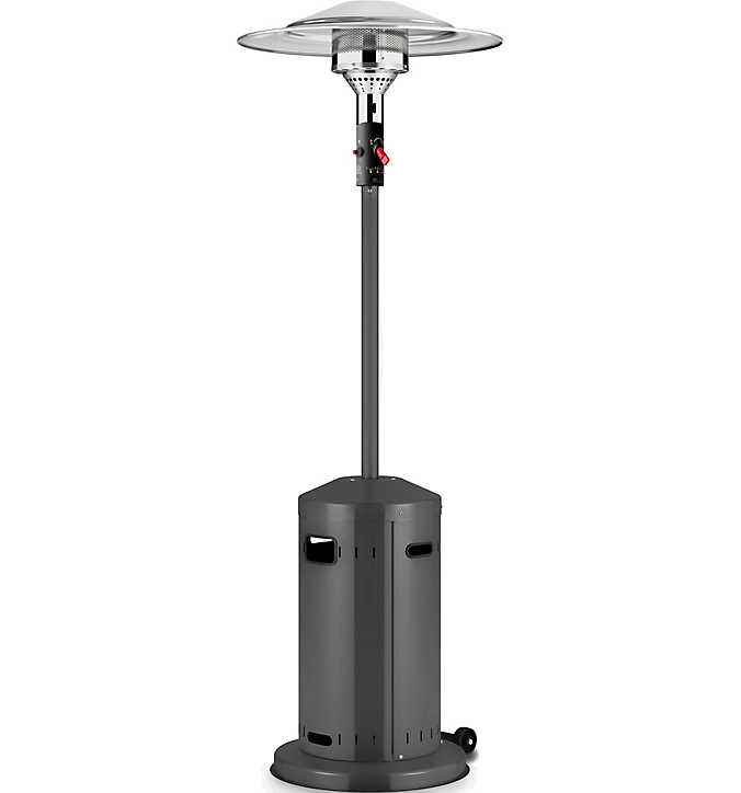 Parasol chauffant gaz Favex Cosy gris