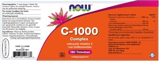 NOW C-1000 Complex Tabletten 180TB