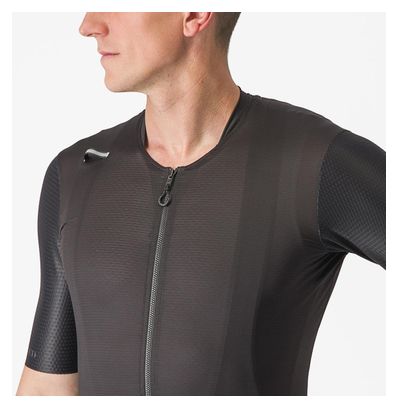 Maillot Manches Courtes Castelli Unlimited Pro Noir