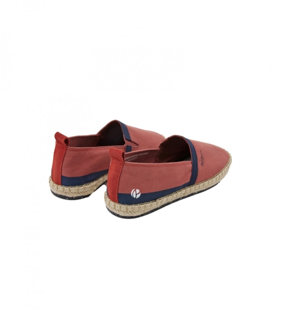 Alpargatas Pepe Jeans Slip On Tourist Camp vermelhas