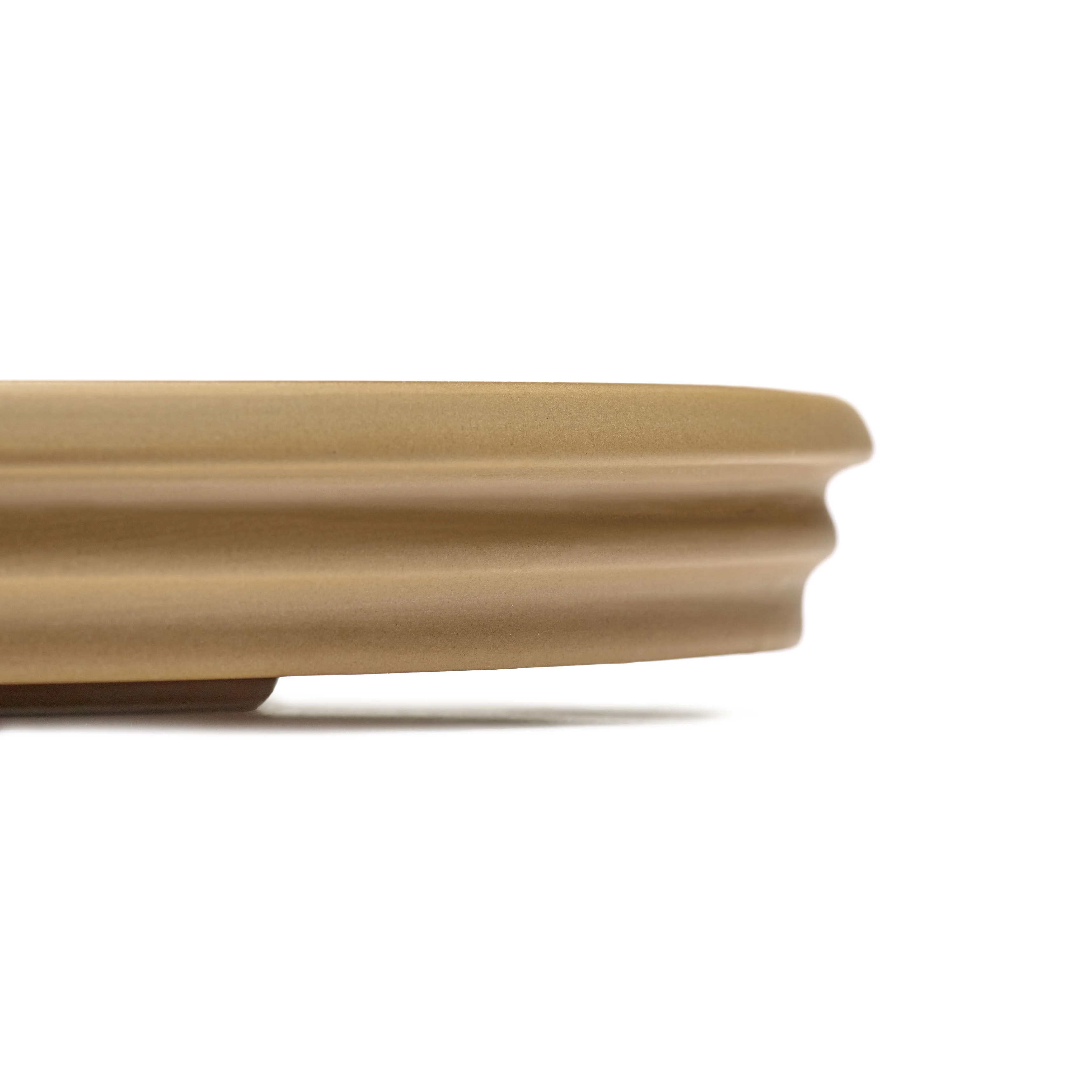 DUNE - Assiette de présentation céramique | Beige